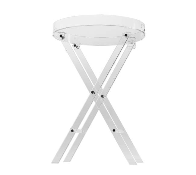 Akrilo sulankstomas padėklų staliukas10