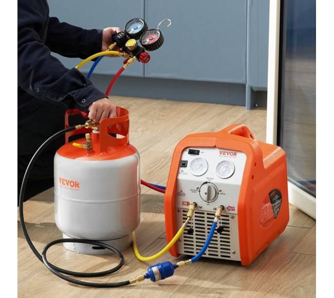 Šaldymo skysčio atgavimo 13,6 kg balionas 400 PSI Y vožtuvas7