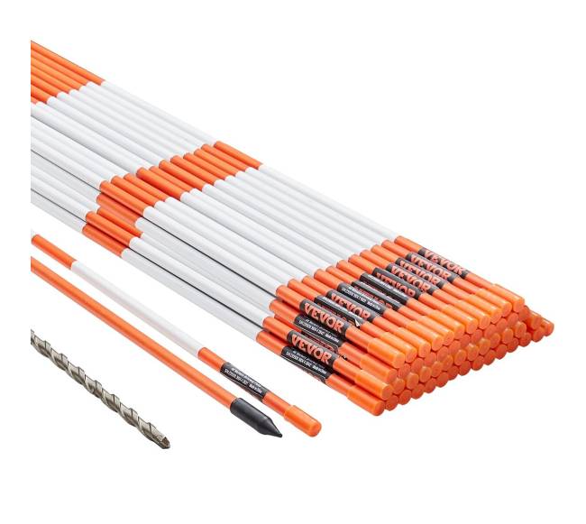 Įvažiavimo žymekliai 50 vnt 122 cm stiklo pluošto 8