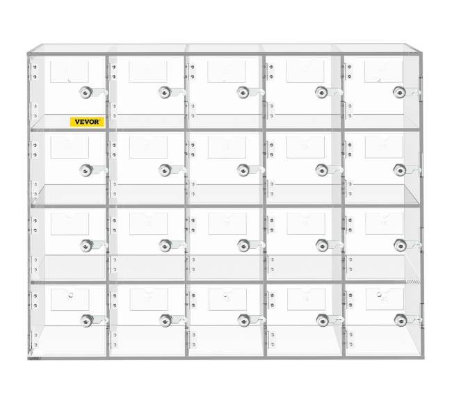 Mobiliojo telefono laikymo spintelė su 20 skyrelių10