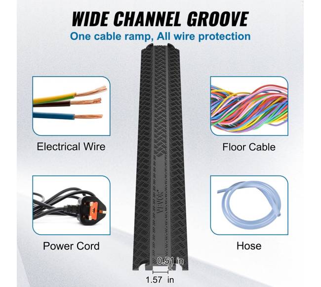 2 dalių kabelių apsauga, 907 kg atlaikymas2