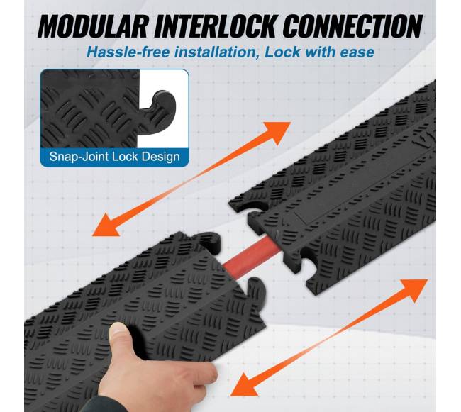 2 dalių kabelių apsauga, 907 kg atlaikymas5