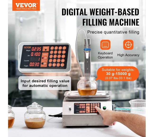 Skysčių pildymo mašina, 30-15000 g1