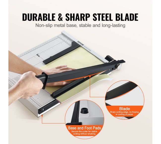 popieriaus pjaustytuvas su giljotina, 381 mm pjūvio ilgis4