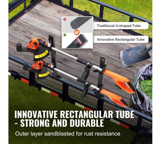 Dvitėsis žoliapjovės laikiklis su spyna2