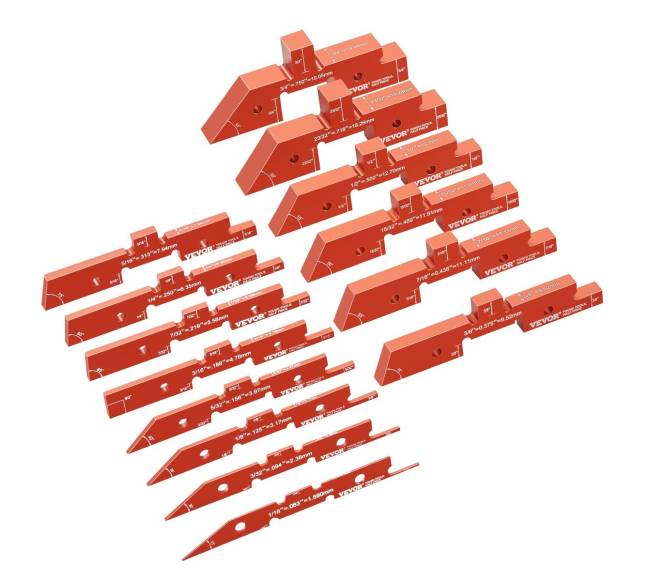 Maršrutizatoriaus stalų reguliavimo strypai 14vnt0