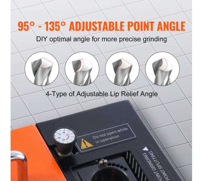 MR-20G grąžtų galąstuvas 3-20mm su 18 laikiklių2