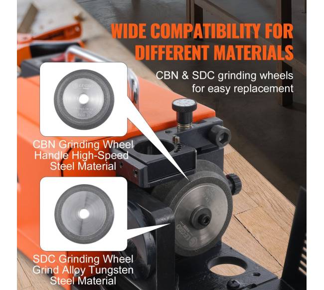 MR-20G grąžtų galąstuvas 3-20mm su 18 laikiklių3