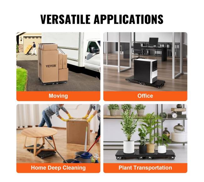 Baldų vežimėlis su 4 ratukais, 2 vnt.4