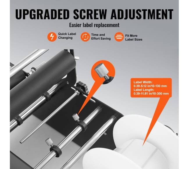 Rankinis apvalių butelių etiketavimo aparatas3