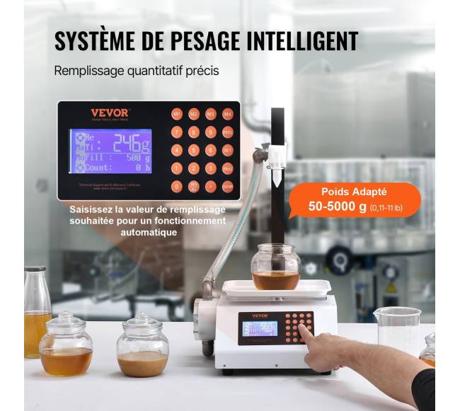 Skysčių pildymo mašina 50-5000 g3