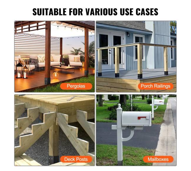 4x4 laikikliai 10 vnt. poliams5