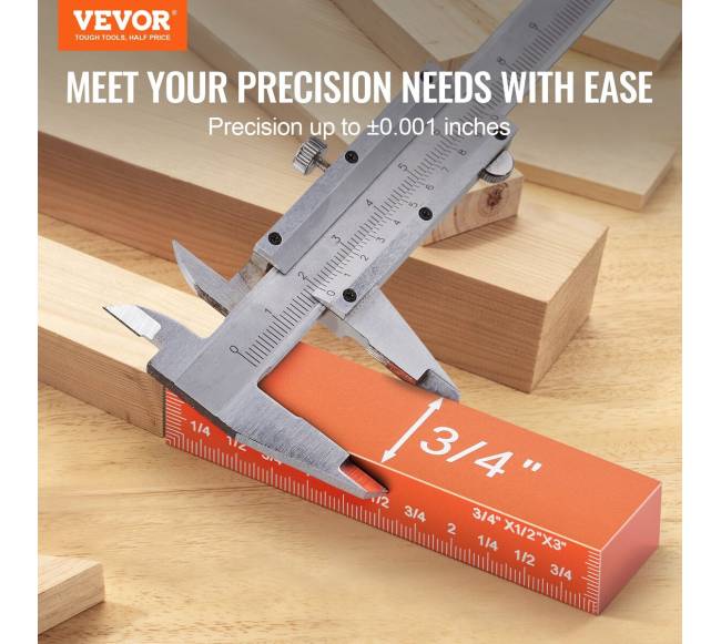 Medienos apdirbimo aukščio matuoklių rinkinys 16 vnt.1