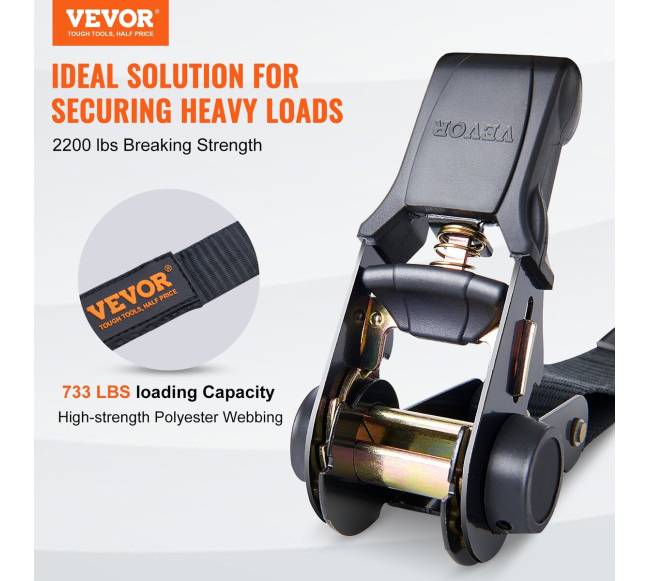 Reketinės tvirtinimo diržai, 998 kg apkrova1