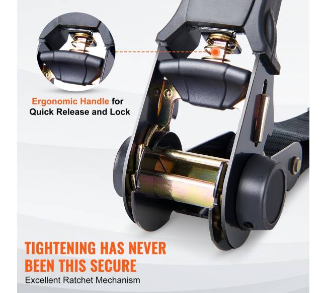 Reketinės tvirtinimo diržai, 998 kg apkrova2