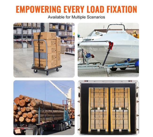 Reketinės tvirtinimo diržai, 998 kg apkrova5