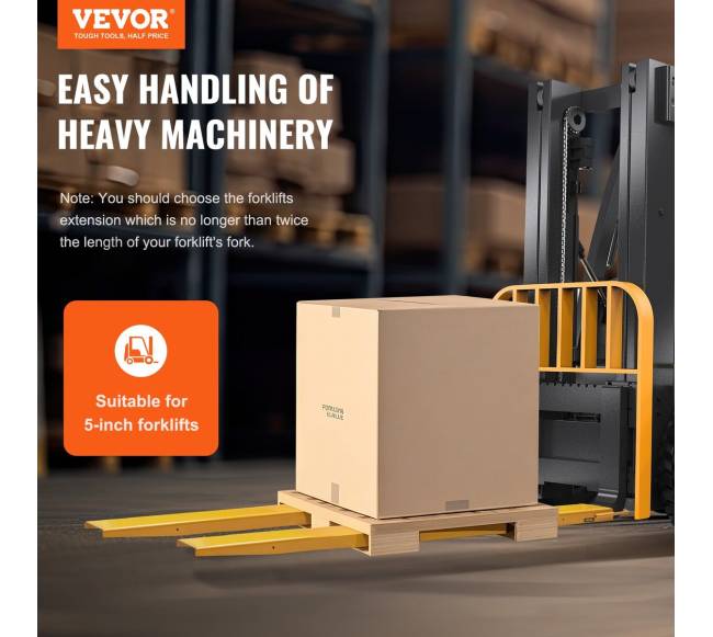 Šakinių krautuvų šakių prailginimai 213 cm, 140 mm1