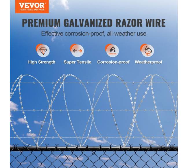 Skutimo viela, 45 m spygliuota siena1