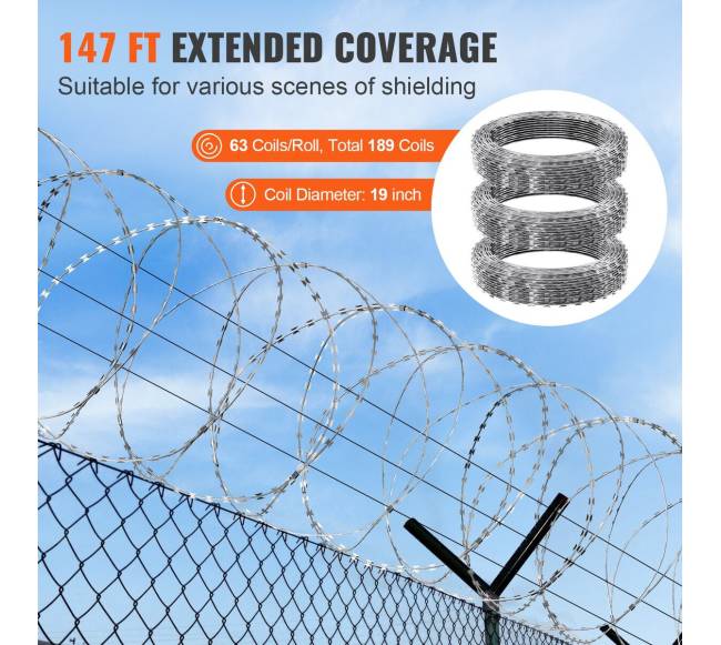 Skutimo viela, 45 m spygliuota siena4