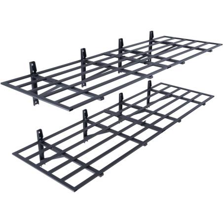 Metalinis garažo lentynos, 6 x 2 pėdos, 2 vnt.0