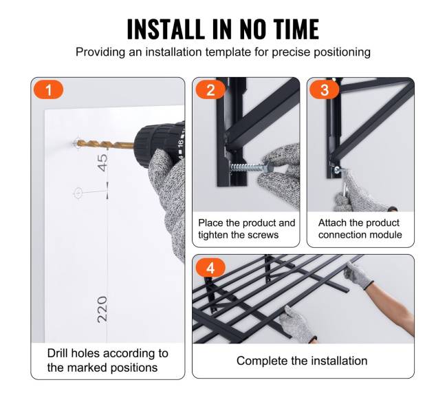 Metalinis garažo lentynos, 6 x 2 pėdos, 2 vnt.3