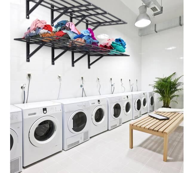 Metalinis garažo lentynos, 6 x 2 pėdos, 2 vnt.7