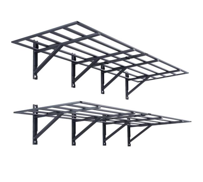 Metalinis garažo lentynos, 6 x 2 pėdos, 2 vnt.8