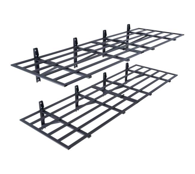 Metalinis garažo lentynos, 6 x 2 pėdos, 2 vnt.10