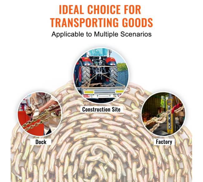 Transportavimo grandinė su segtukais, 28 kg5