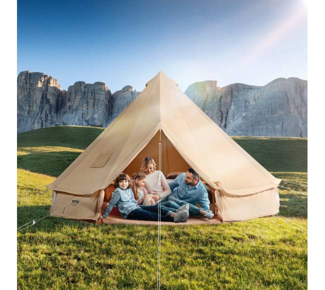 Drožlinė palapinė 3 m 4 sezonams0