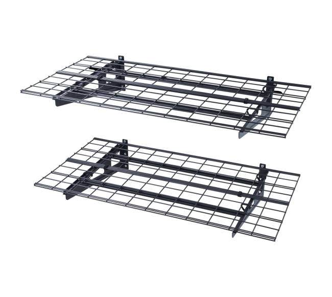 Sandėlio lentynos, 2 vnt., sieninės, 113 kg apkrova10