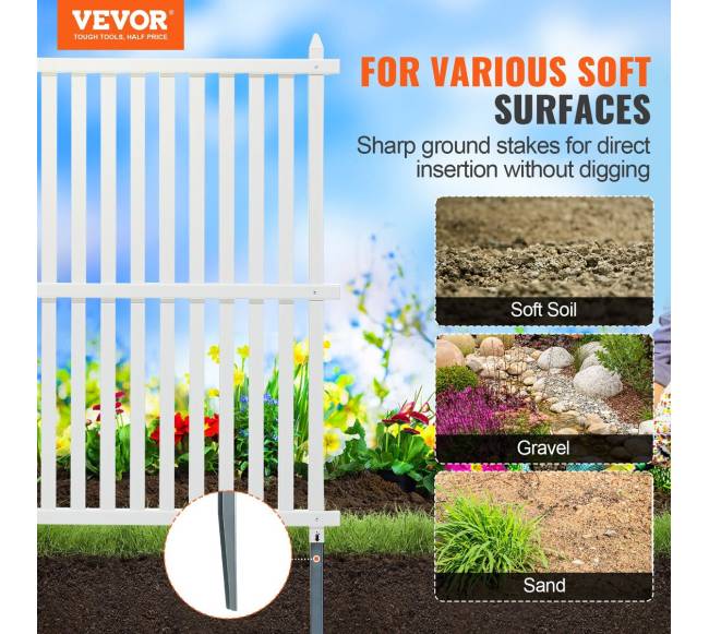 Vinilinės privatumo tvoros panelės 122 cm x 122 cm1