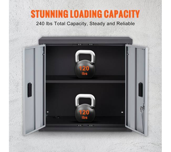 Sulankstoma sieninė spintelė, metalinė garažo spinta2