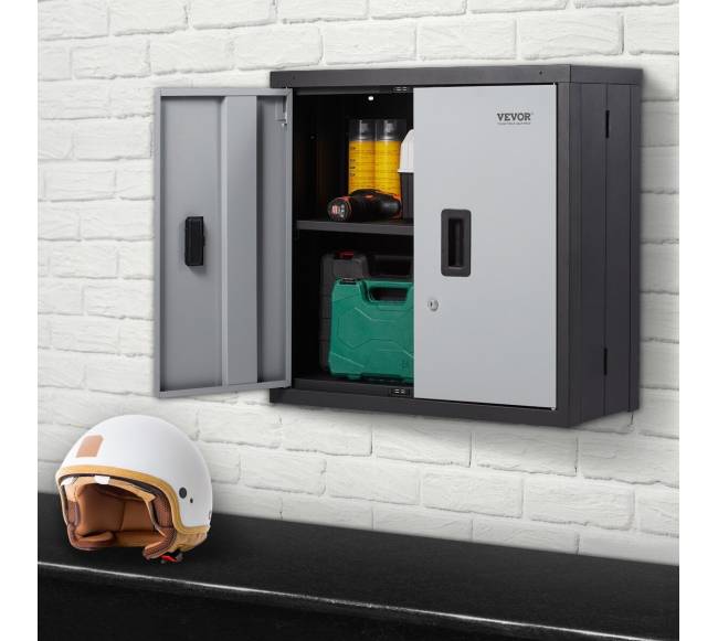 Sulankstoma sieninė spintelė, metalinė garažo spinta7