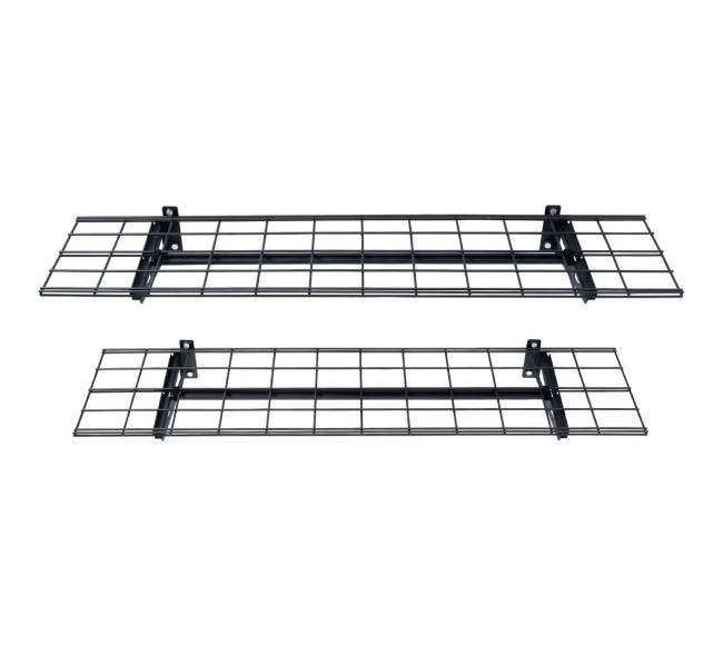 Sieniniai garažo lentynos, 2 vnt, su 90 kg apkrova9