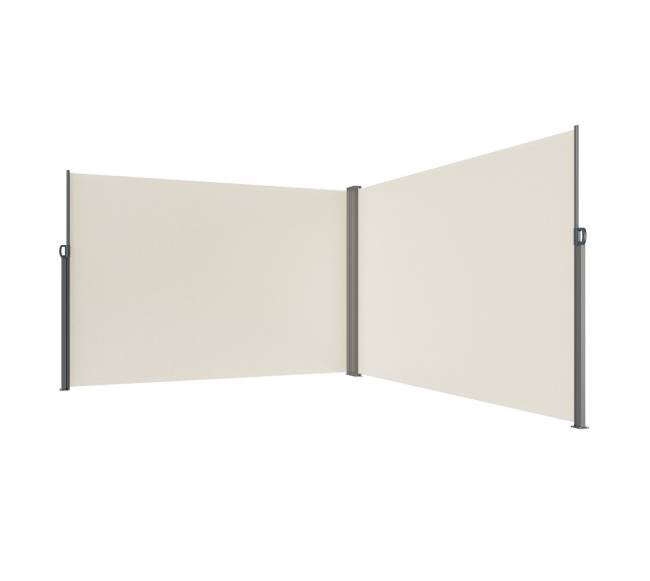 Ištraukiama šoninė stogelis, 200x600 cm, smėlio spalvos8