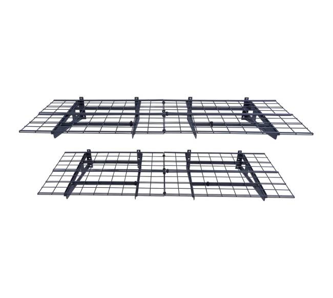 Pakabinamos garažo lentynos, 2 vnt, 183 x 61 cm, 454 kg0