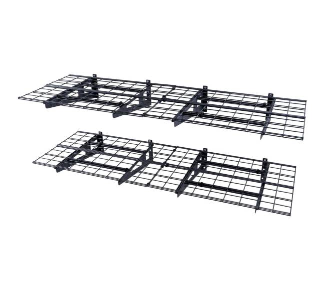 Pakabinamos garažo lentynos, 2 vnt, 183 x 61 cm, 454 kg10