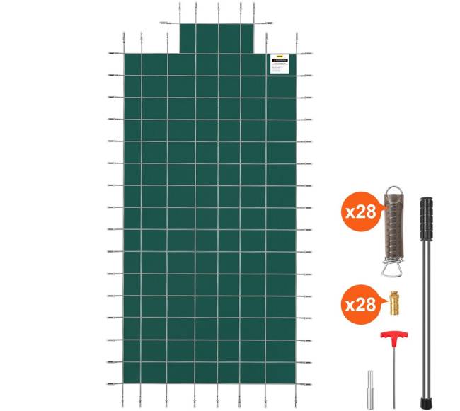 Baseino saugos uždangalas 16x32ft stačiakampiams0