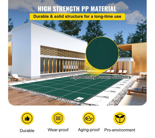 Baseino dangtis 16x30 pėdų stačiakampiams baseinams2
