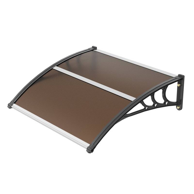 Lauko durų stogelis 100 x 100 cm0