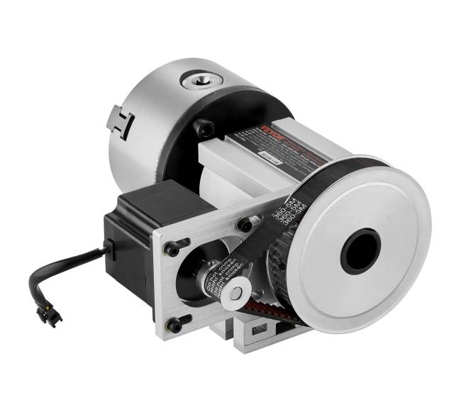 Indeksavimo padalymo galvutė su 3 žandų griebtuve CNC10