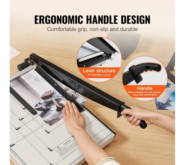 guolotinos tipo popieriaus pjaustytuvas, 45 cm pjūvis3