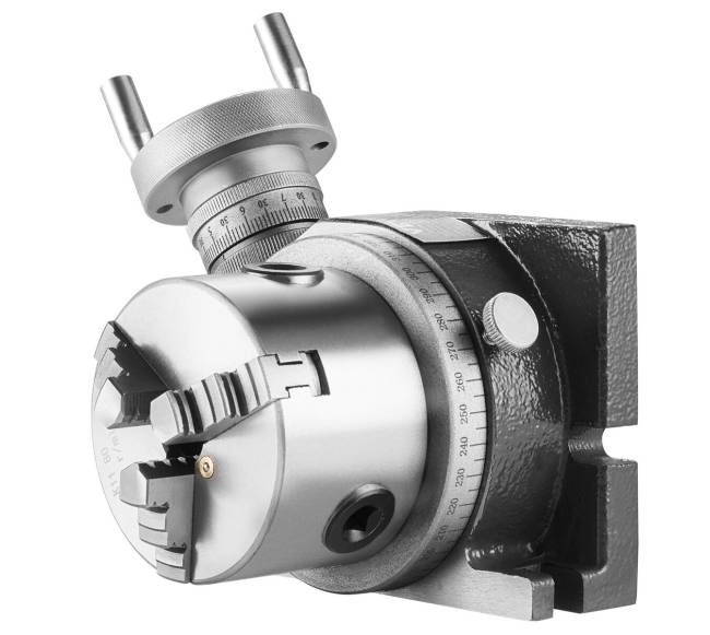 Rotacinis stalas frezavimo staklėms, 100 mm9