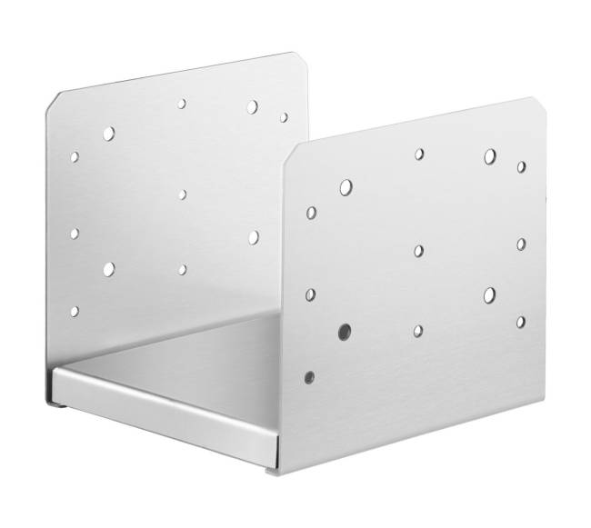 reguliuojamas nerūdijančio plieno laikančioji plokštė 20x20 cm0