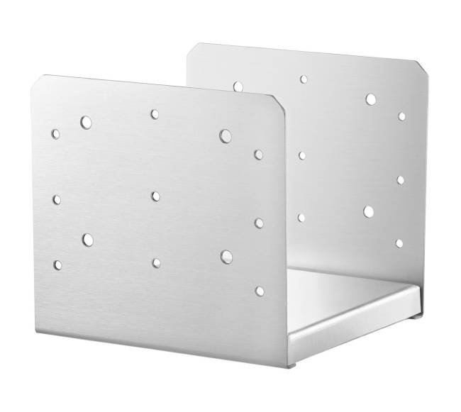 reguliuojamas nerūdijančio plieno laikančioji plokštė 20x20 cm9