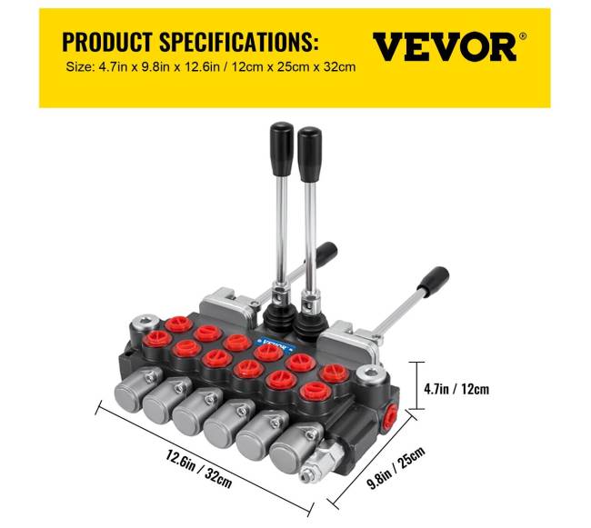 Hidraulinis kryptinis valdymo vožtuvas6