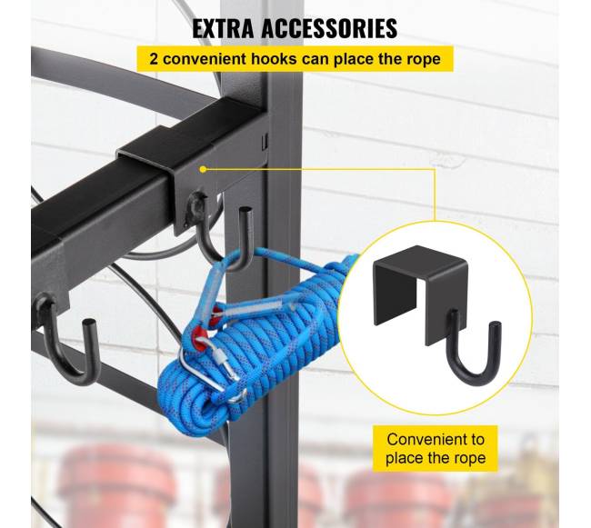 Šaldymo agentų cilindrų laikiklis su 2 dideliais ir 3 mažais5