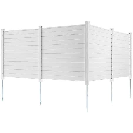 lauko privatumo ekranai su 4 paneliais0