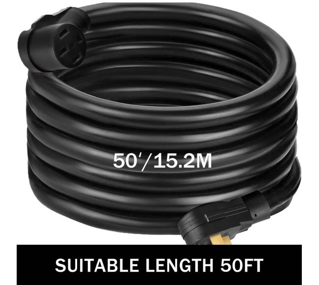 15.2 m 8AWG keturialaitis RV prailginimo laidas1